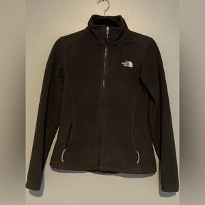 Black fleece NorthFace zip up
